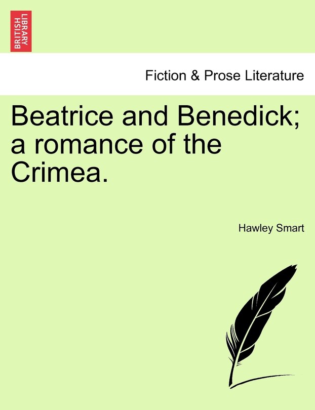 Couverture_Beatrice And Benedick; A Romance Of The Crimea.