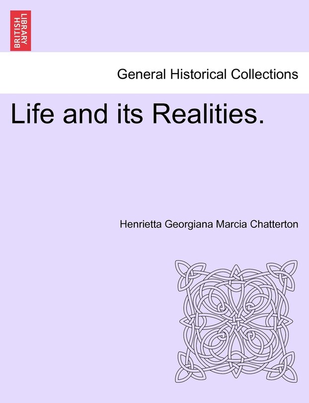 Front cover_Life And Its Realities.