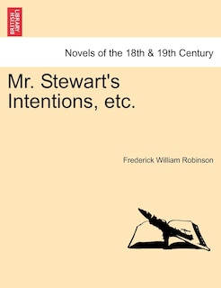 Front cover_Mr. Stewart's Intentions, Etc.