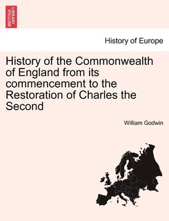 Couverture_History Of The Commonwealth Of England From Its Commencement To The Restoration Of Charles The Second