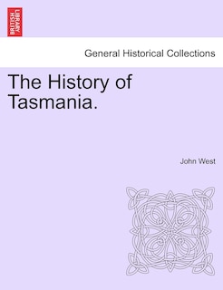 Front cover_The History Of Tasmania.