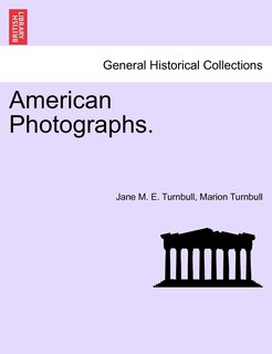 Couverture_American Photographs. Vol. I.