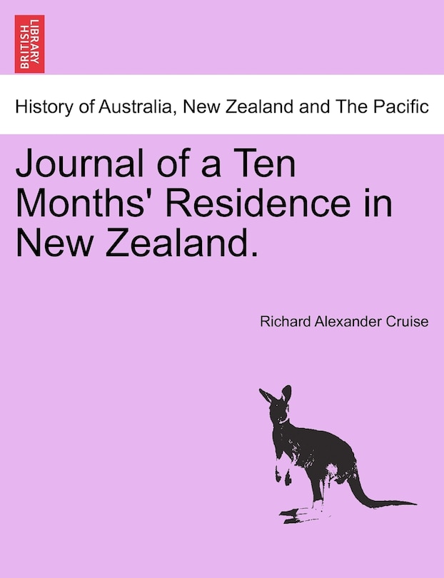 Couverture_Journal Of A Ten Months' Residence In New Zealand.