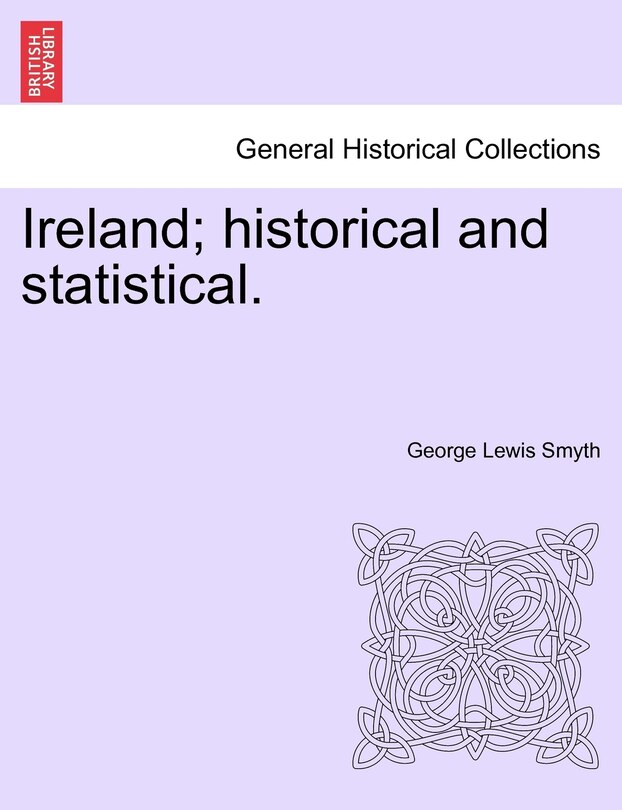 Front cover_Ireland; Historical And Statistical.vol.i