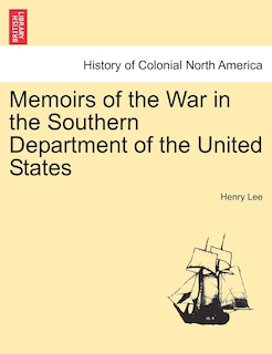 Couverture_Memoirs Of The War In The Southern Department Of The United States