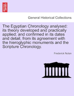 Front cover_The Egyptian Chronology analysed