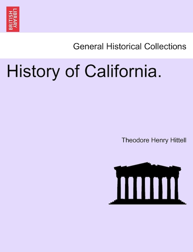 Couverture_History Of California.