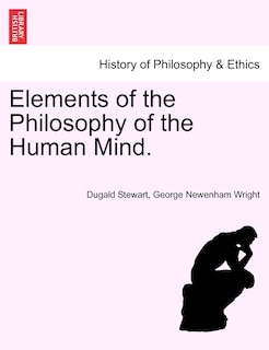 Front cover_Elements Of The Philosophy Of The Human Mind.