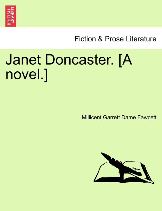 Front cover_Janet Doncaster. [a Novel.]