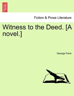 Couverture_Witness To The Deed. [a Novel.]