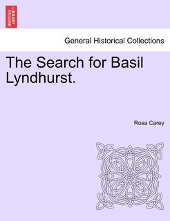 Front cover_The Search For Basil Lyndhurst.