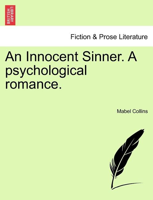 Front cover_An Innocent Sinner. A Ssychological Romance
