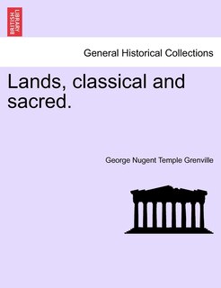 Couverture_Lands, Classical And Sacred.