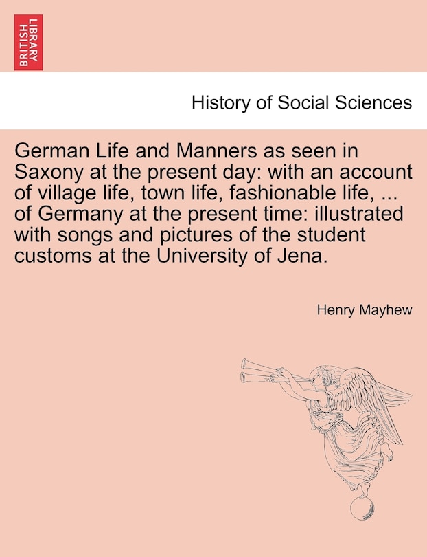 Front cover_German Life and Manners as Seen in Saxony at the Present Day
