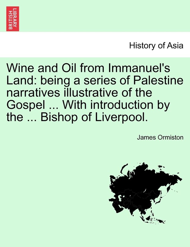 Front cover_Wine and Oil from Immanuel's Land