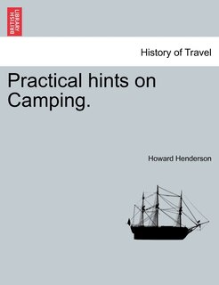 Front cover_Practical Hints On Camping.