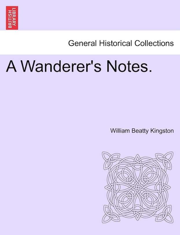 Front cover_A Wanderer's Notes.