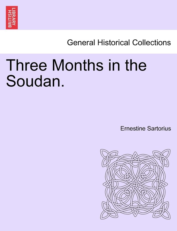Front cover_Three Months In The Soudan.
