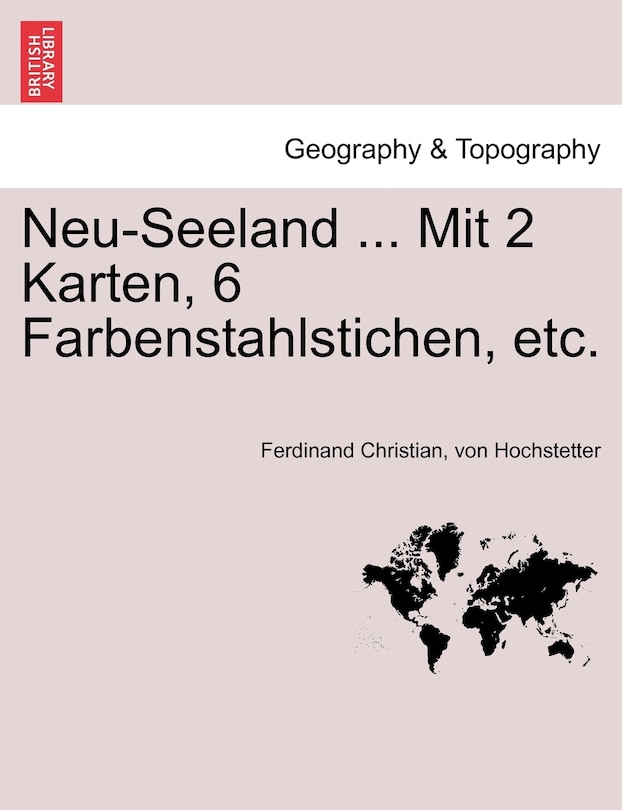 Front cover_Neu-seeland ... Mit 2 Karten, 6 Farbenstahlstichen, Etc.