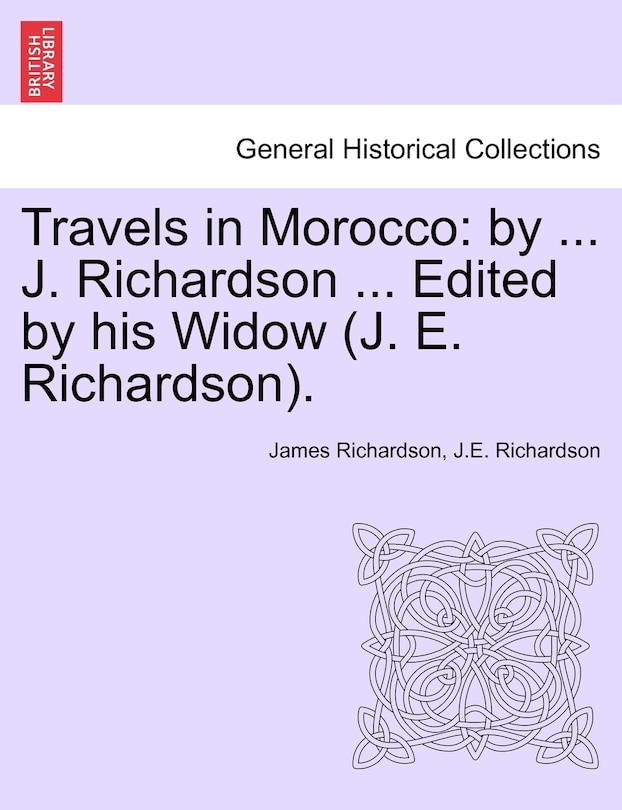Couverture_Travels In Morocco