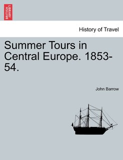 Front cover_Summer Tours In Central Europe. 1853-54.
