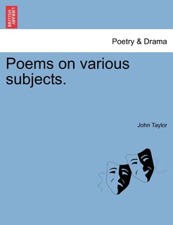Front cover_Poems On Various Subjects.