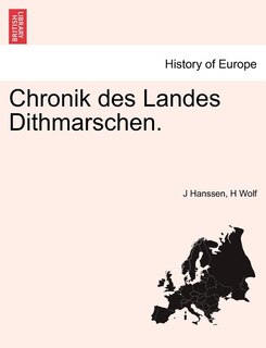 Front cover_Chronik Des Landes Dithmarschen.