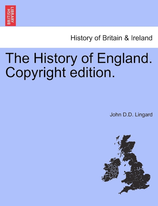 Couverture_The History Of England. Copyright Edition.