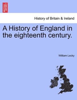 Front cover_A History Of England In The Eighteenth Century.