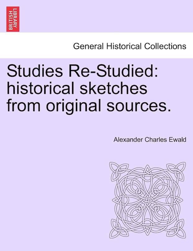 Front cover_Studies Re-studied