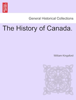 Front cover_The History Of Canada.
