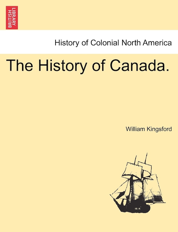 Couverture_The History Of Canada.