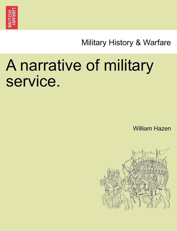 Front cover_A Narrative Of Military Service.
