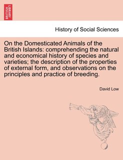 Front cover_On the Domesticated Animals of the British Islands