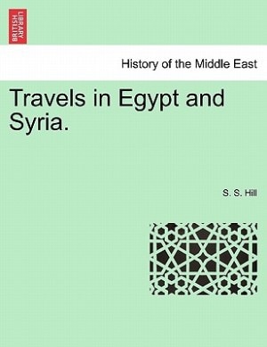 Front cover_Travels In Egypt And Syria.