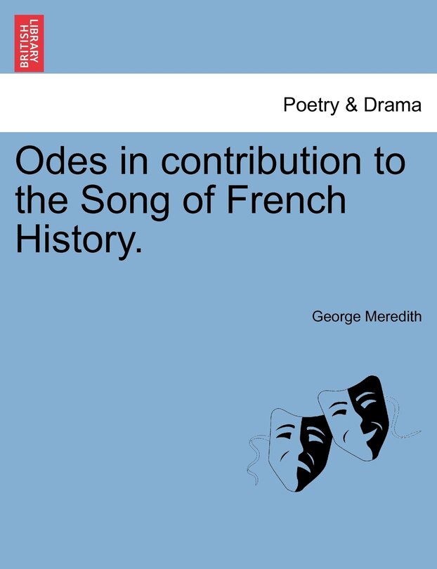 Couverture_Odes In Contribution To The Song Of French History.