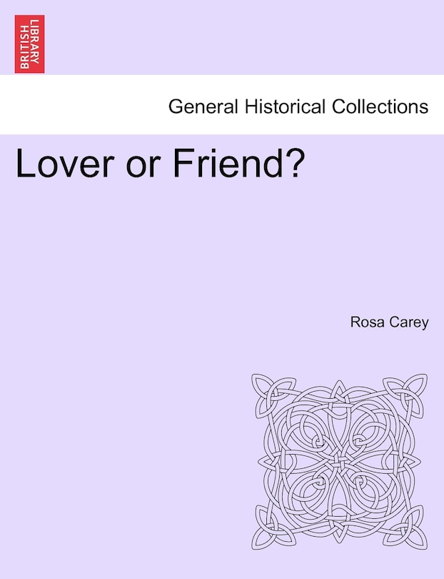 Couverture_Lover Or Friend?