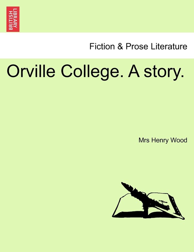 Couverture_Orville College. A Story.