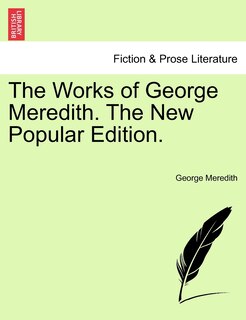 Couverture_The Works Of George Meredith. The New Popular Edition.