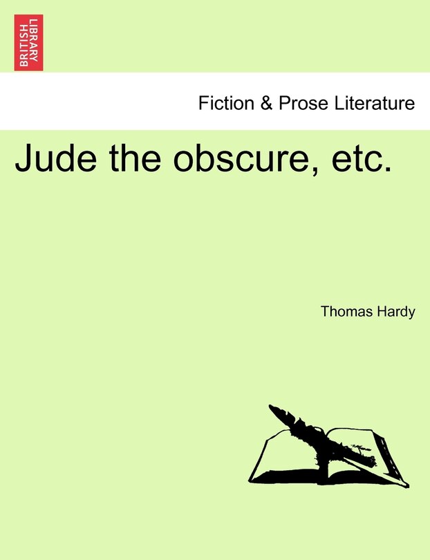 Front cover_Jude The Obscure, Etc.