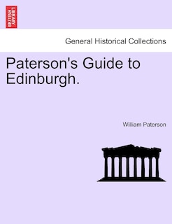 Front cover_Paterson's Guide To Edinburgh.