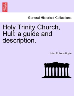 Front cover_Holy Trinity Church, Hull