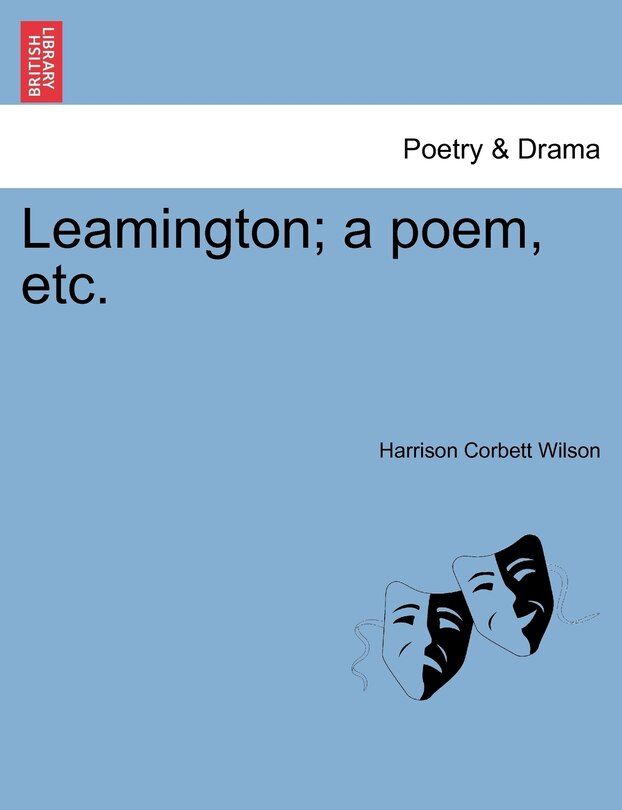 Front cover_Leamington; A Poem, Etc.vol.i