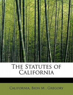 The Statutes Of California