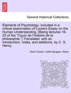 Front cover_Elements of Psychology