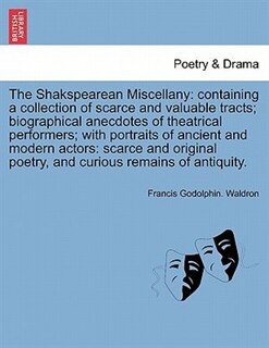 Front cover_The Shakspearean Miscellany