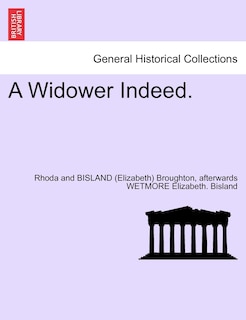 Front cover_A Widower Indeed.