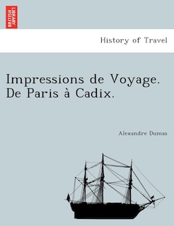 Front cover_Impressions de Voyage. de Paris a Cadix.