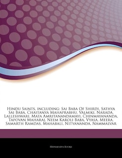 Front cover_Articles On Hindu Saints, including