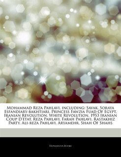 Couverture_Articles On Mohammad Reza Pahlavi, including